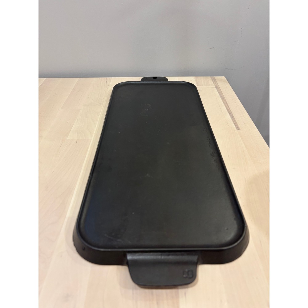 Griswold Cast Iron No. 8 Long Rectangular Griddle Flat 745A